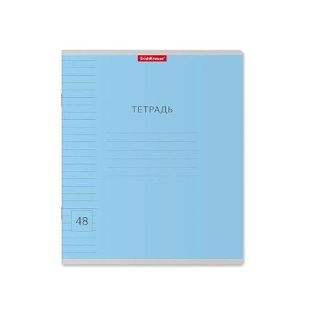 Notebook of 48 sheets in the Erichkrause line "Visio classic", cover coated cardboard, OFSET block 100% whiteness, mix-1