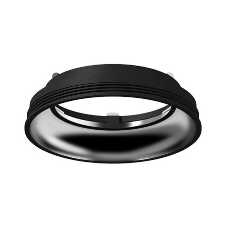 Front -free nozzle for Ambrella Light Diy Spot, 10W MR16, black color, silver