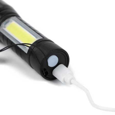 Manual battery, 5 watts, 500 mAh, 200 lm, 3 modes, 9.5 x 2.5 cm-3