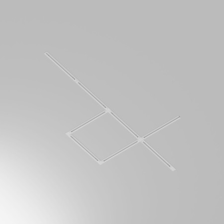 Built-in Technical TRX004-111W, 100x6x2 cm, white color, white-6