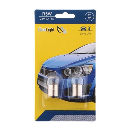 Car lamp Clearlight, R5W BA15S, 24 V, set 2 pcs-1
