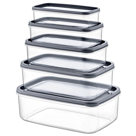 A set of food containers EMHOUSE, 5 pcs, color mix-2