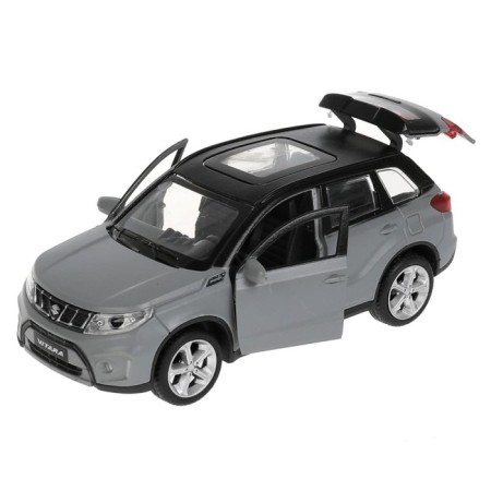 Metal machine Suzuki Vitara S 2015, 12 cm, door, trunk, inertia, color is matte-2