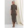 Women's dress, size 56, brown color