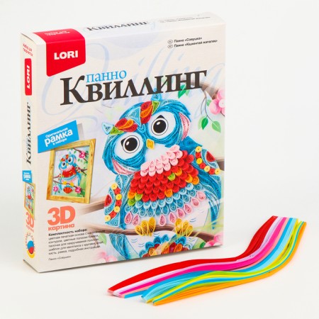 Quilling panel "Owl"