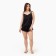 Women's pajamas (T-shirt, shorts) minku: Light touch color Black, rr 48