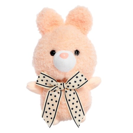 Soft toy "Bunny", on a key fob, color mix-1