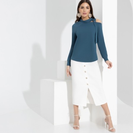 Women's tunic Charutti "Walk in Paris", size 46