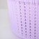 Storage basket with a “weaving” lid, 25 × 12.5 cm, color mix