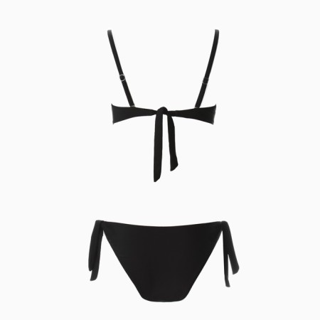 Female swimsuit (swimming trunks 2 pcs), black color, size 50 (46)-10