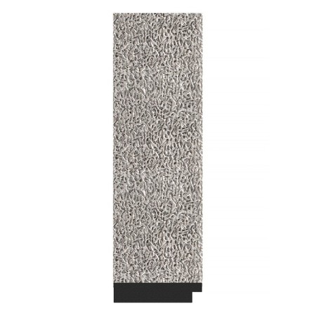 Mirror in the baguette frame, silver minting 90 mm, 76x96 cm-2