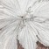 Decor "Cold Flower" 27x20 cm, silver dark edges
