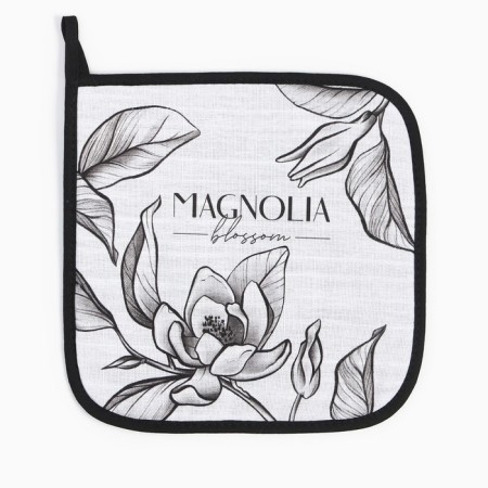 Plant Plant Plant Leaves 19x19 cm, 100% cotton, 250 g/m2-1