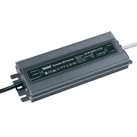 Power supply uniel, 60 watts, IP67, 12 V, 50-60 Hz, 5A, 2 outputs, silver color-2