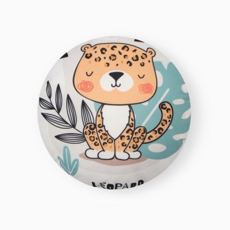 Decorative Ethel Pillow "Leo" D 30 cm, velor 100% p/e