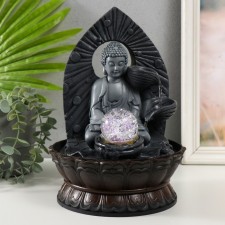 The desktop fountain from the network, backlight 