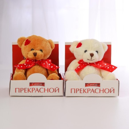 Soft toy "The most beautiful", Bear, mix, 15 cm-6