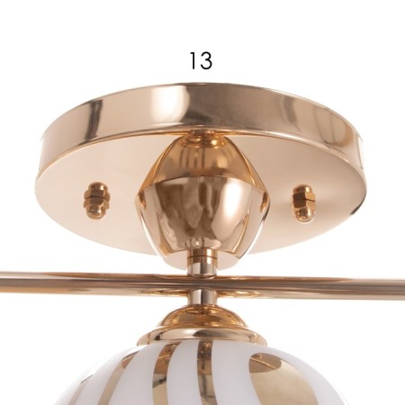 CRARI CHARRIA 3X40W E27 Gold Model: 2800431-5