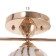 CRARI CHARRIA 3X40W E27 Gold Model: 2800431