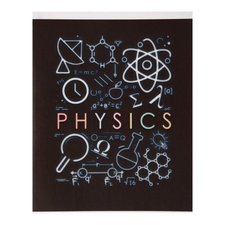 Substitute Calligrata "Superneeon", 48 sheets in a cell of physics, with reference material, covered cardboard, OFSET block