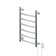 Electric towel "Sanprise" Classic P6, 450x600 mm, right, chrome
