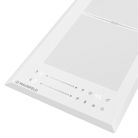 Hlect surface Maunfeld CVI292S2FWH LUX, induction, 2 burners, sensor, white-3