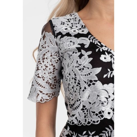 Dress lace, size 44, gray color-11
