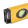 Level aluminum magnetic tundra, ergonomic pen, 3 eyes, 400 mm