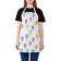 Apron kitchen with a photo print "Balls fly into the sky", adjustable, size OS