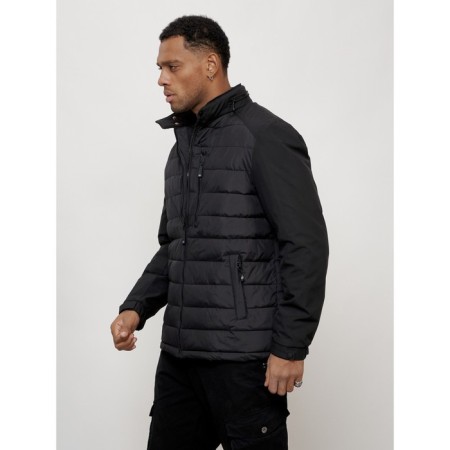 Male spring jacket, size 50, black color-5