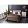 Antoine bedspread, size 220x240 cm, coffee color