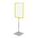 Frame with an integrated T-holder PFT-A4, yellow color