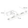 Partication illumination Arte Lamp Leonardo A6512AP-1AB, LED, 12 W, 19x71x10 cm, 750 lm, bronze