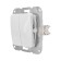 2-clat circuit breaker Kranz hidden installation, 10a, white Kranz KR-78-0202