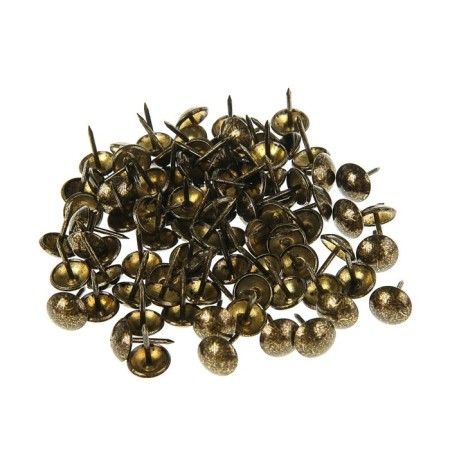 Tundra nails, decorative, 11x17 mm, antique bronze, 50 pcs-3