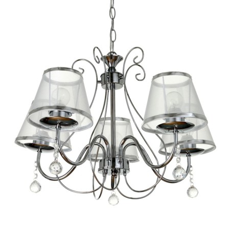 Chandelier 2425/5 E27 40W chrome 52x52x32-60 cm Bayerlux-1