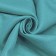 Curtain curtain, size 200x270 cm, plain linen, turquoise color