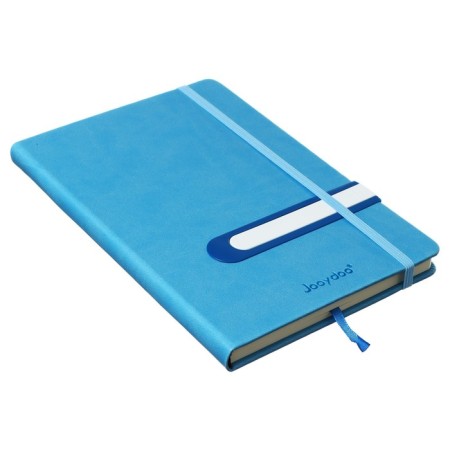 The diary is undathed, PVC cover, A5 format, 140 sheets, cage, elastic band with a handle, mix-2