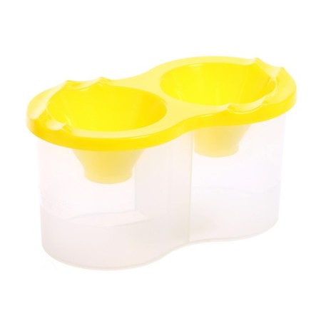 Double Calligrata, 150 x 2 ml, with a hand holder, yellow