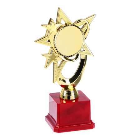 The award figure "Star" a, the plastic stand is red, 24.5 x 14 x 7.5 cm.-2