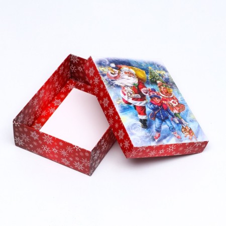 Gift box team "Winter Fun", 16.5 x 12.5 x 5.2 cm-9