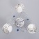 Aura chandelier 3x40W E27 Chrome Model: 2612363