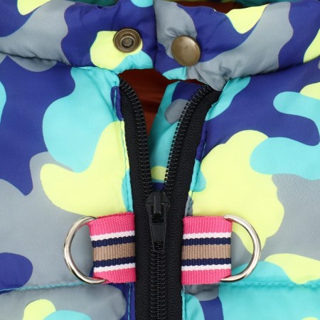 The overalls printed with the lock on the back, size 16 (ds 28 cm, OG 34 cm, Osh 44 cm), blue 696824-8