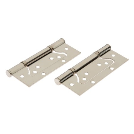 Tundra butter-butter, 120x75x2.0 mm, universal, without insertion, matte nickel, 2 pcs. 949041