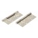 Tundra butter-butter, 120x75x2.0 mm, universal, without insertion, matte nickel, 2 pcs. 949041