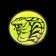 Reflective icon "Cobra head", d = 5.8 cm, color mix
