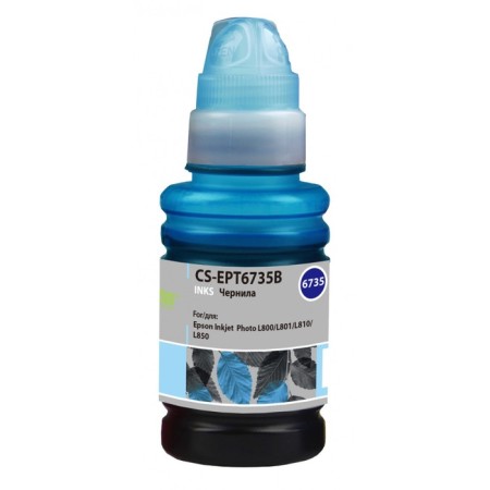 Cactus CS-Ed6735B E6735 ink for Epson L800/L810/L850/L1800, 100ml, light blue-1
