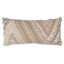 Decorative pillow with Kant and Ethnic fringe, size 30x60 cm
