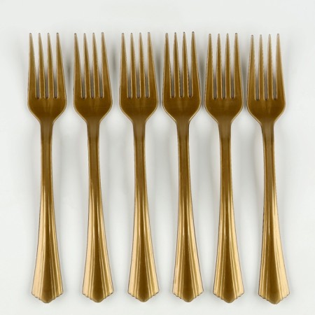 Plugs are plastic, in the set 6 pcs., Color gold