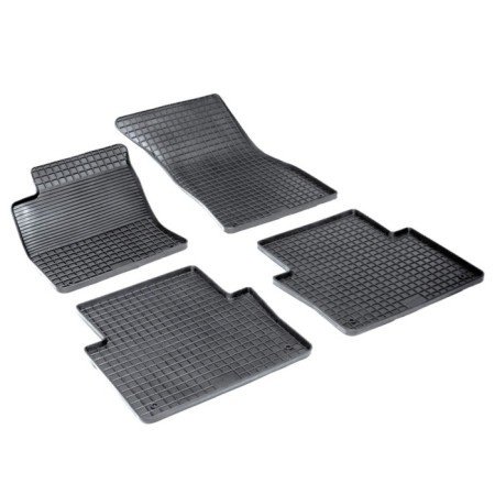 Rubber rugs ’grid’ for Audi A8, 2008-2010